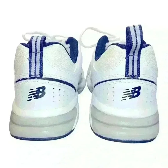 MSRP $105 LIKE NEW Balance Men's Fitness Multisport  Shoes Sz 11 White/NavyBlue - Picture 9 of 15